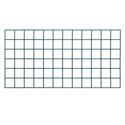 18" Hgt. x 36" L Green Epoxy-Coated Wire Grid for Quantum® Smart Grid System