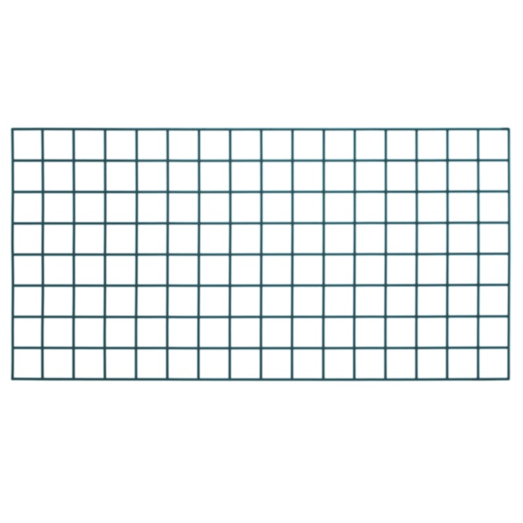30" Hgt. x 48" L Green Epoxy-Coated Wire Grid for Quantum® Smart Grid System