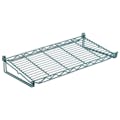 12" W x 24" L Green Epoxy-Coated Small Shelf with Brackets for Quantum® Smart Grid System