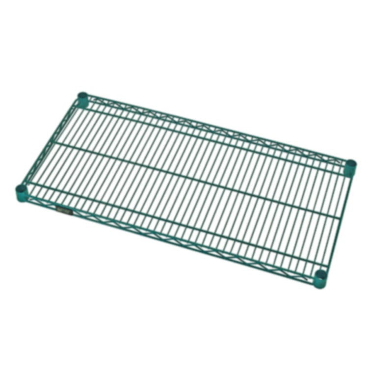 18" W x 24" L Green Epoxy-Coated Wire Shelf for Quantum® Smart Grid System