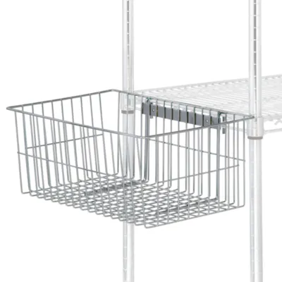 Wire Hanging Utility Basket for Shelving Units - 18-7/8" L x 11-1/4" W x 7-5/8" Hgt.