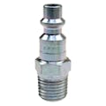 1/4" Body x 1/4" MNPT Plated Steel Industrial Air Hose Connector