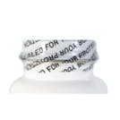 165mm W x 52mm Hgt. Clear "Sealed for Your Protection" Shrink Bands with Perforations (Fits 100mm to 120mm Approx. Cap Size)