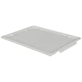 White Fiberglass Snap-On Lid for Mini Storage & Dough Box - 17-1/2" L x 12-3/4" W