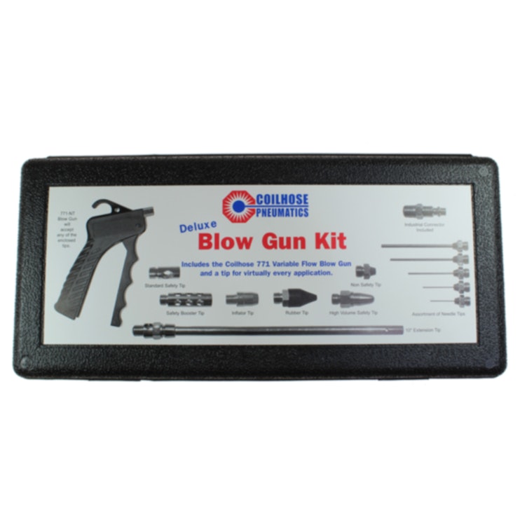 Deluxe Pistol Grip Blow Gun Kit