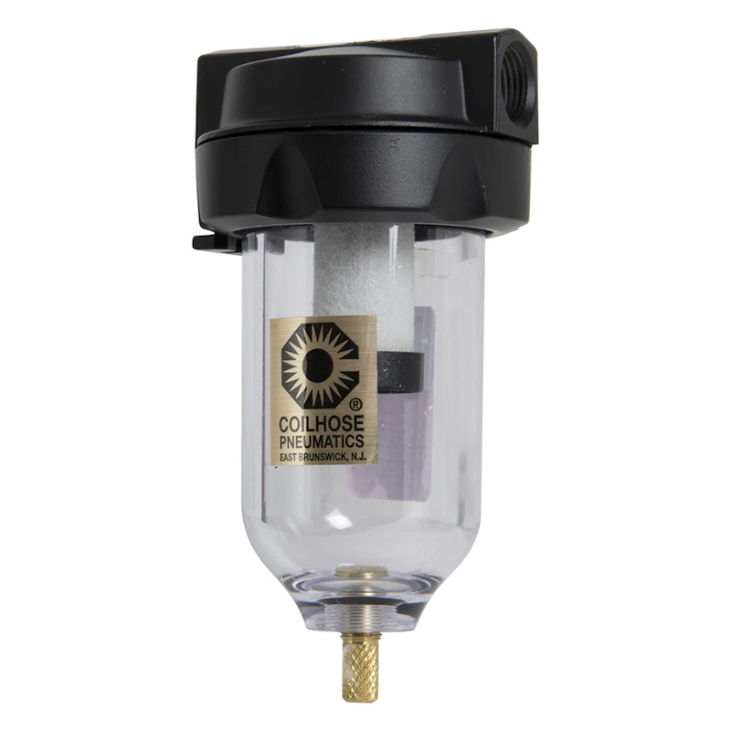 3/8" FNPT Heavy Duty 88 Series Coalescing Filter with 4 oz. Capacity Polycarbonate Bowl