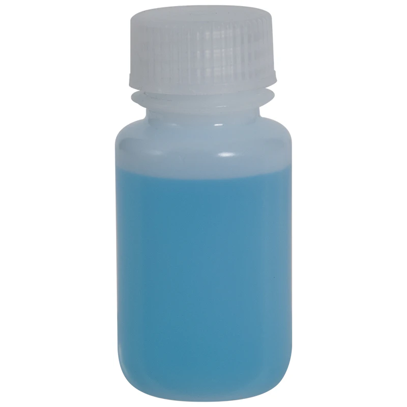60mL Diamond® Essentials™ Natural HDPE Round Wide Mouth Economy Bottle with 28mm Cap