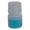 8mL Diamond® Essentials™ Natural HDPE Round Narrow Mouth Economy Bottle with 20mm Cap
