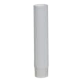 1/2 oz. White LDPE Open End Lotion Tube with Screw Cap