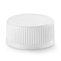 28/400 White Polypropylene Unlined Ribbed Child Resistant Cap