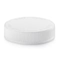 63/400 White Polypropylene Unlined Ribbed Child Resistant Cap