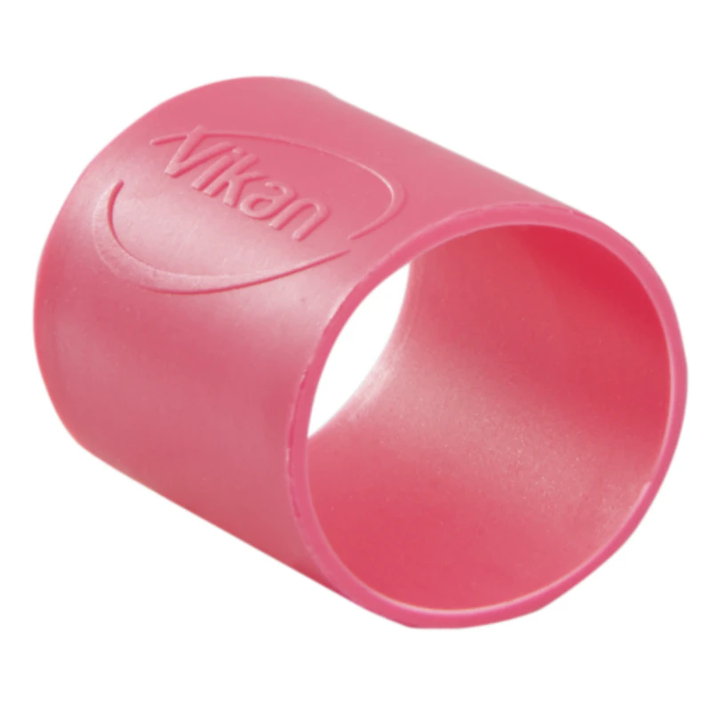 1" Dia. Pink Silicone Vikan® Rubber Band - Package of 5