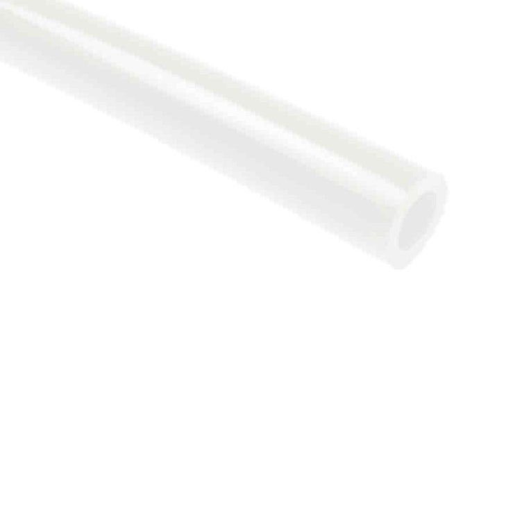 1/8" ID x 1/4" OD x 0.062" Wall White 95A Ether-Based Polyurethane Tubing - 100' Roll