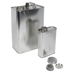 Metal F-Style Cans & Caps