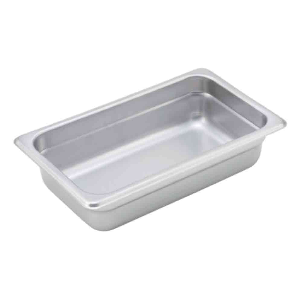 1 4 Size 22 Gauge Stainless Steel Steam Table Pan 10 5 6 L X 6 5 16   88064psku 