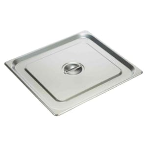 2/3 Size Stainless Steel Solid Flat Cover for Steam Table Pans
