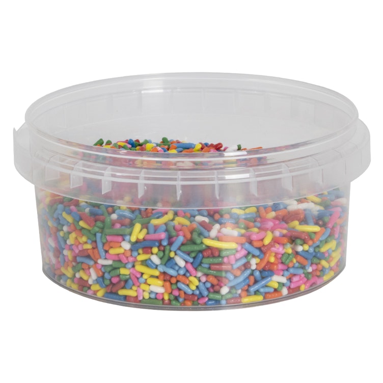 12 oz. Clarified Polypropylene UniPak Tamper-Evident Container (Lid Sold Separately)