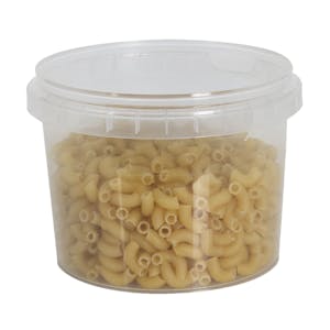 20 oz. Clarified Polypropylene UniPak Tamper-Evident Container (Lid Sold Separately)