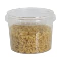 20 oz. Clarified Polypropylene UniPak Tamper-Evident Container (Lid Sold Separately)