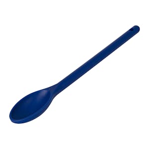 Blue Nylon High-Heat Prep Spoon - 12" Long