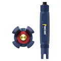 ProCon® R7C Complex ORP Sensor with 4-20mA 2-Wire Output, Flat Gold Electrode & Pigtail M12 Connection