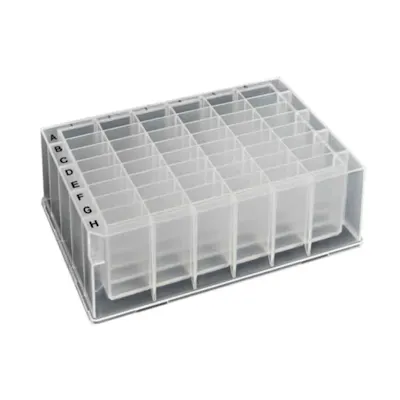4.6mL Non-Sterile OptiWell™ Deep Well Plate with 48 Square Wells & U Bottom - 5 per Bag; 10 Bags Per Case
