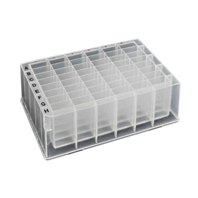 4.6mL Sterile OptiWell™ Deep Well Plate with 48 Square Wells & U Bottom - 5 per Bag; 10 Bags Per Case