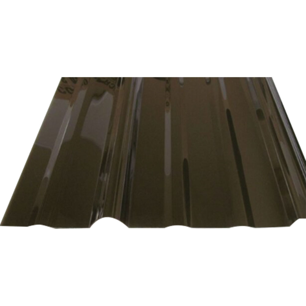 38" W X 96" L CoverLite® MR9" Corrugated Bronze Polycarbonate Panel | U ...