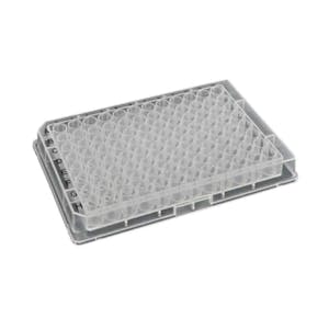 0.4mL Sterile OptiWell™ Deep Well Plate with 96 Round Wells & F Bottom - 10 per Bag; 10 Bags Per Case