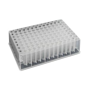 1mL Sterile OptiWell™ Deep Well Plate with 96 Round Wells & U Bottom - 5 per Bag; 10 Bags Per Case