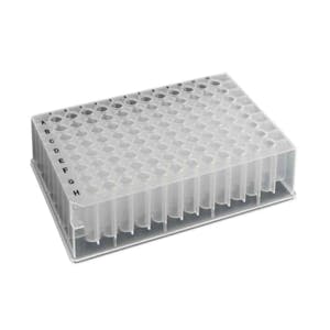 1mL Sterile OptiWell™ Deep Well Plate with 96 Round Wells & V Bottom - 5 per Bag; 10 Bags Per Case