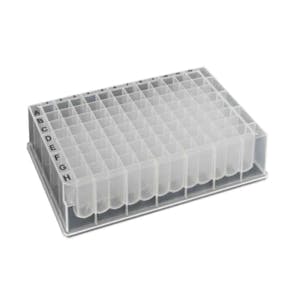 1.6mL Sterile OptiWell™ Deep Well Plate with 96 Square Wells & V Bottom - 5 per Bag; 10 Bags Per Case