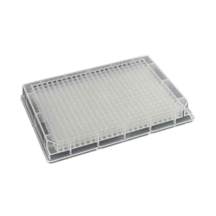 120µL Sterile OptiWell™ Deep Well Plate with 384 Square Wells & V Bottom - 10 per Bag; 10 Bags Per Case