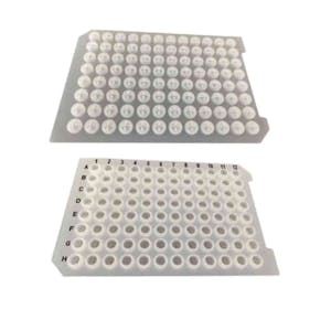 Sterile OptiWell™ Silicone Sealing Mat for 96 Round Well Plate with 7.3mm Dia. "+" Opening - Bag of 50