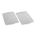 Non-Sterile OptiWell™ Silicone Sealing Mat for 96 Round Well Plate with 5.5mm Dia. "-" Opening - Bag of 50
