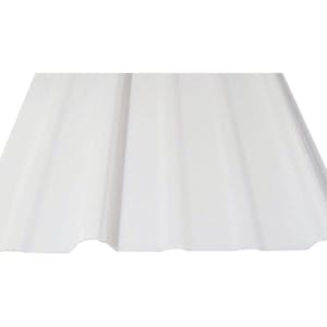38" W x 96" L CoverLite® MR9" Corrugated Opal Polycarbonate Panel