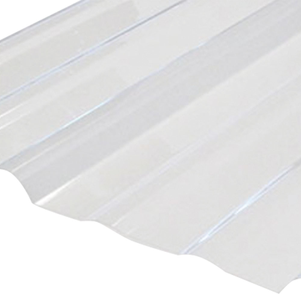 38" W X 96" L CoverLite® MR9" Corrugated Clear Polycarbonate Panel | U ...