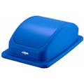 Blue Swing Lid for 23 Gallon Slender Recycling Container