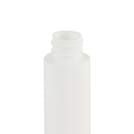 2 oz. White HDPE (25% PCR Material) Cylindrical Sample Bottle with 24/410 Neck (Cap Sold Separately)