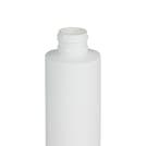 4 oz. White HDPE (25% PCR Material) Cylindrical Sample Bottle with 24/410 Neck (Cap Sold Separately)