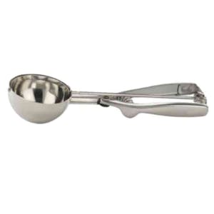 #10 3-3/4 oz. Stainless Steel Squeeze Handle Disher with 2-5/8" Bowl Dia.