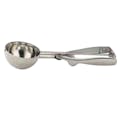 #10 3-3/4 oz. Stainless Steel Squeeze Handle Disher with 2-5/8" Bowl Dia.