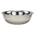 4 Qt. Stainless Steel True Capacity Mixing Bowl - 11" OD x 3-3/4" Depth