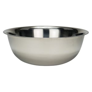 13 Qt. Stainless Steel True Capacity Mixing Bowl - 16-3/8" OD x 5-7/8" Depth