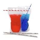 To-Go Beverage Stand-Up Zipper Pouch