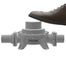Guzzler® 500D Series Foot Button Pump for 1-1/4" to 2" Hose