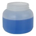 1/4 Gallon Natural HDPE Round Wide Mouth Jar with 89/400 PANO Neck (Caps Sold Separately)