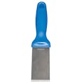 Remco® Stainless Steel Scraper with Blue Polypropylene Handle & 1-1/2" Blade