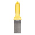Remco® Stainless Steel Scraper with Yellow Polypropylene Handle & 1-1/2" Blade