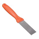 Remco® Stainless Steel Scraper with Orange Polypropylene Handle & 1-1/2" Blade